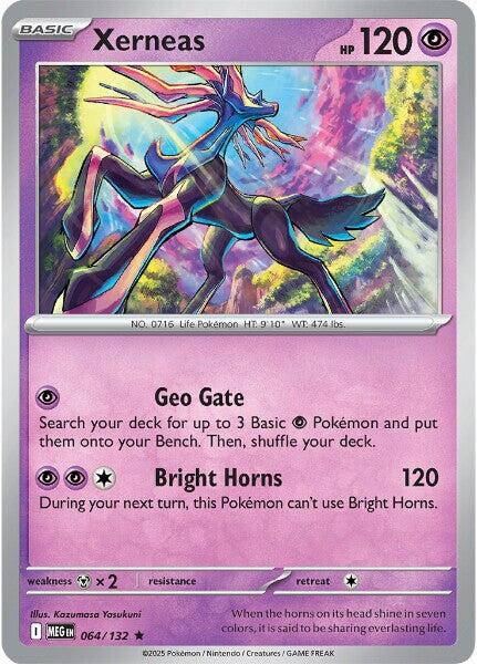 Xerneas (064/132) [Mega Evolutions: Base Set] | Chromatic Games