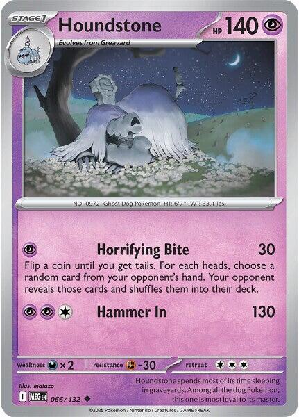 Houndstone (066/132) [Mega Evolution: Base Set] | Chromatic Games