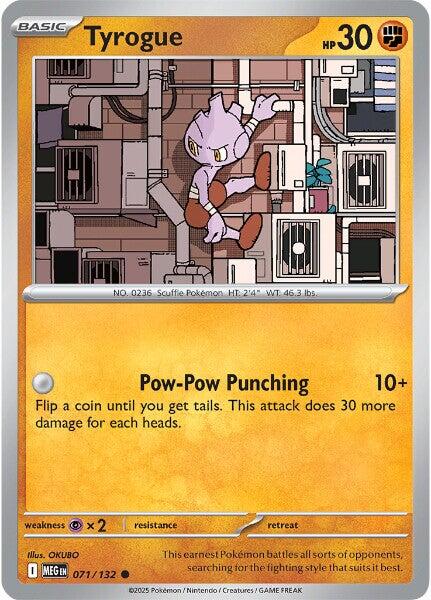 Tyrogue (071/132) [Mega Evolution: Base Set] | Chromatic Games
