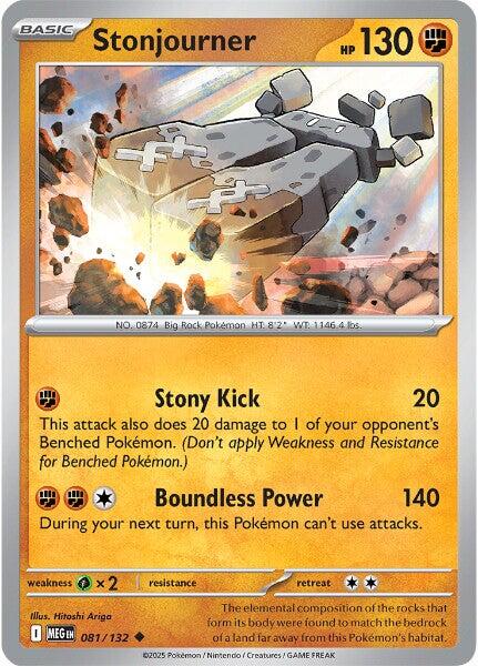 Stonjourner (081/132) [Mega Evolution: Base Set] | Chromatic Games