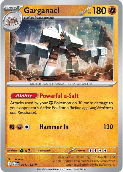 Garganacl (084/132) [Mega Evolutions: Base Set] | Chromatic Games