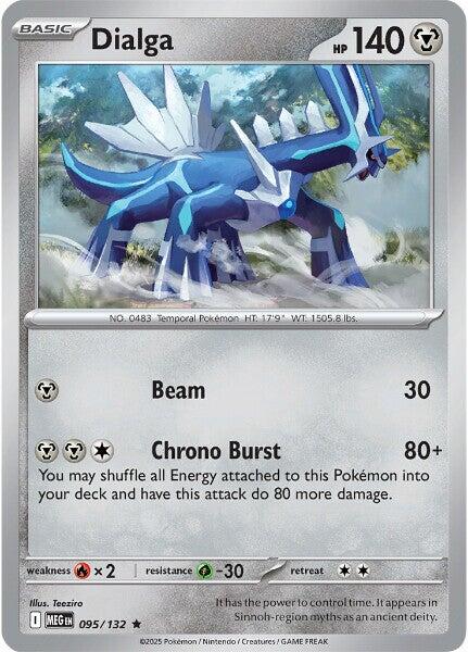 Dialga (095/132) [Mega Evolution: Base Set] | Chromatic Games