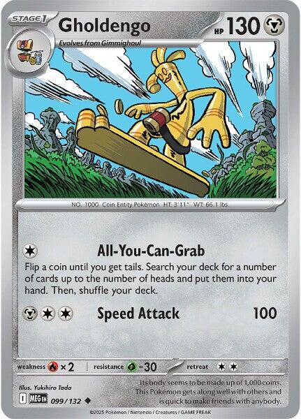 Gholdengo (099/132) [Mega Evolutions: Base Set] | Chromatic Games