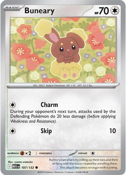 Buneary (107/132) [Mega Evolutions: Base Set] | Chromatic Games