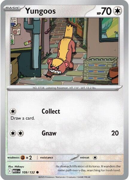 Yungoos (109/132) [Mega Evolutions: Base Set] | Chromatic Games