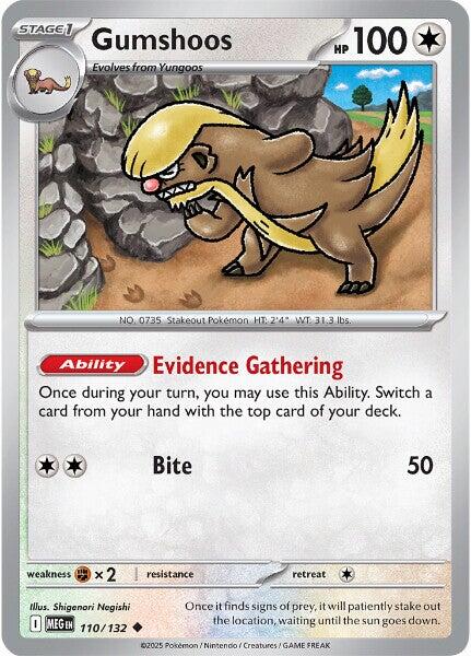 Gumshoos (110/132) [Mega Evolutions: Base Set] | Chromatic Games