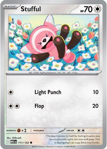 Stufful (111/132) [Mega Evolutions: Base Set] | Chromatic Games