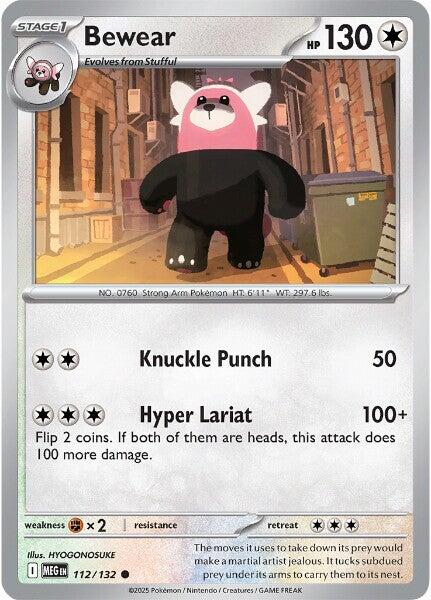 Bewear (112/132) [Mega Evolution: Base Set] | Chromatic Games