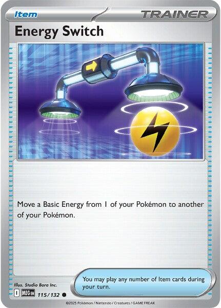 Energy Switch (115/132) [Mega Evolutions: Base Set] | Chromatic Games
