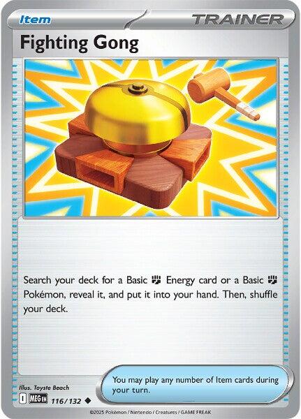 Fighting Gong (116/132) [Mega Evolution: Base Set] | Chromatic Games