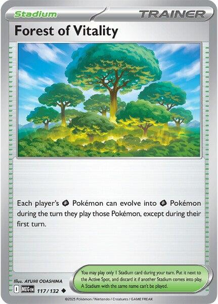 Forest of Vitality (117/132) [Mega Evolution: Base Set] | Chromatic Games