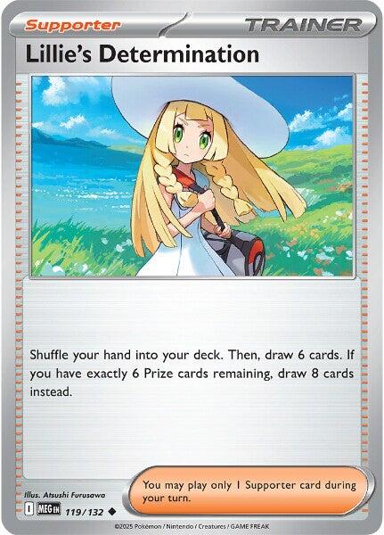 Lillie's Determination (119/132) [Mega Evolution: Base Set] | Chromatic Games