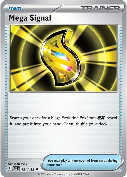 Mega Signal (121/132) [Mega Evolution: Base Set] | Chromatic Games