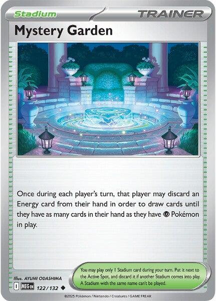 Mystery Garden (122/132) [Mega Evolution: Base Set] | Chromatic Games