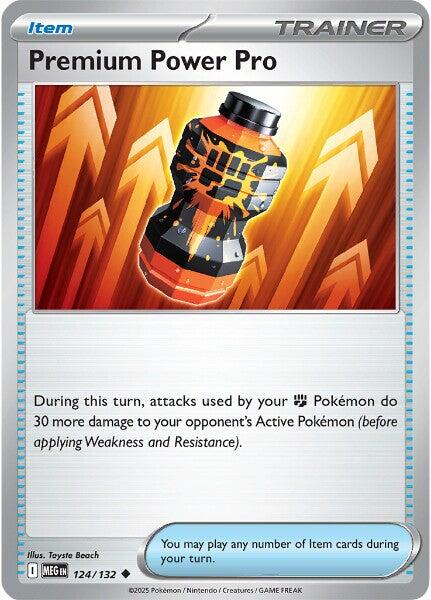 Premium Power Pro (124/132) [Mega Evolution: Base Set] | Chromatic Games