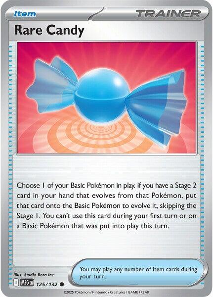 Rare Candy (125/132) [Mega Evolutions: Base Set] | Chromatic Games