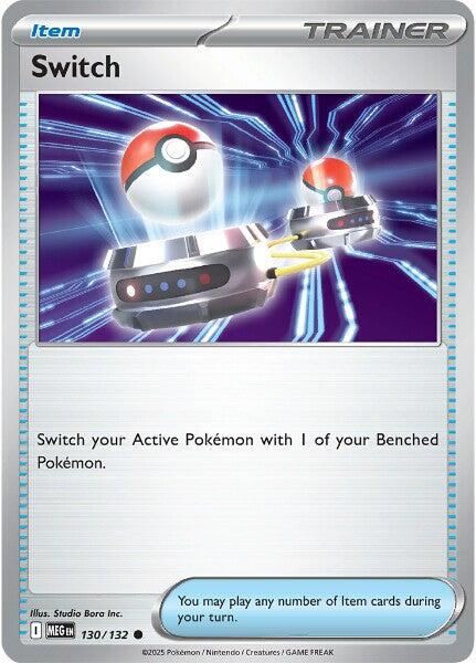 Switch (130/132) [Mega Evolution: Base Set] | Chromatic Games