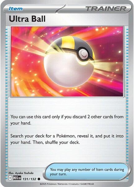 Ultra Ball (131/132) [Mega Evolution: Base Set] | Chromatic Games