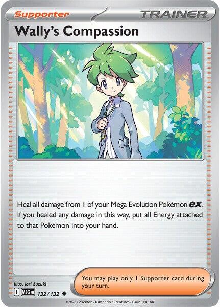 Wally's Compassion (132/132) [Mega Evolutions: Base Set] | Chromatic Games