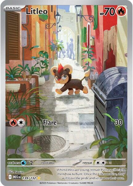 Litleo (139/132) [Mega Evolution: Base Set] | Chromatic Games