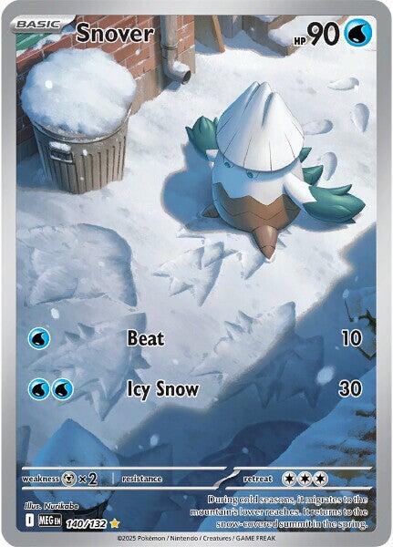 Snover (140/132) [Mega Evolution: Base Set] | Chromatic Games