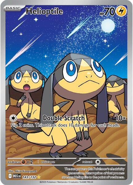 Helioptile (143/132) [Mega Evolution: Base Set] | Chromatic Games