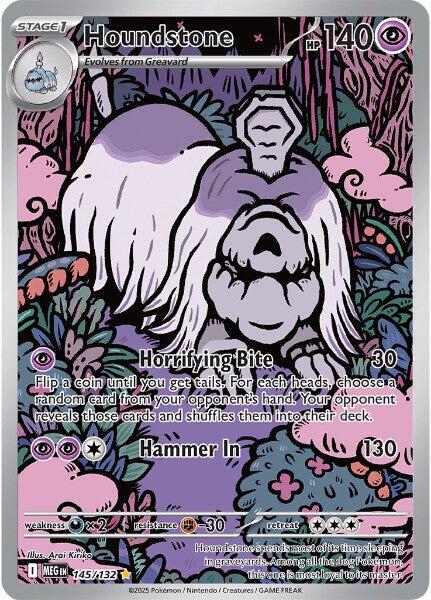 Houndstone (145/132) [Mega Evolutions: Base Set] | Chromatic Games