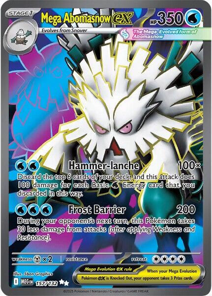 Mega Abomasnow ex (157/132) [Mega Evolution: Base Set] | Chromatic Games