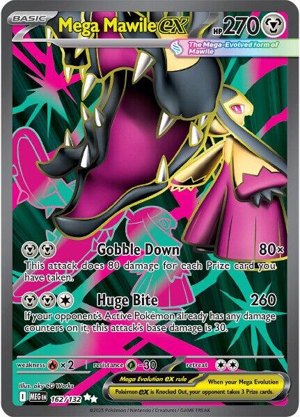 Mega Mawile ex (162/132) [Mega Evolutions: Base Set] | Chromatic Games