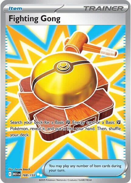 Fighting Gong (168/132) [Mega Evolution: Base Set] | Chromatic Games