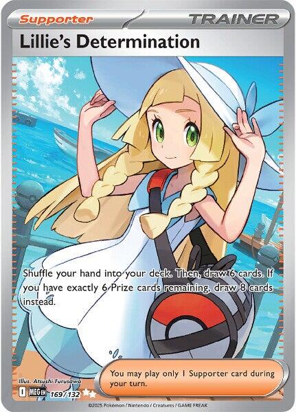Lillie's Determination (169/132) [Mega Evolutions: Base Set] | Chromatic Games