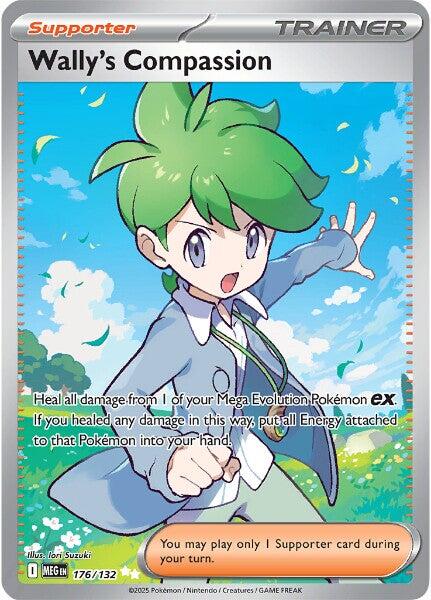 Wally's Compassion (176/132) [Mega Evolutions: Base Set] | Chromatic Games
