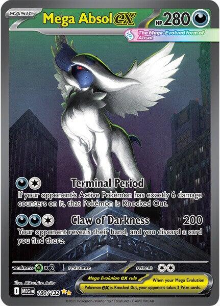 Mega Absol ex (180/132) [Mega Evolution: Base Set] | Chromatic Games