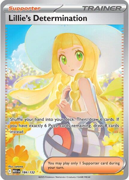 Lillie's Determination (184/132) [Mega Evolution: Base Set] | Chromatic Games