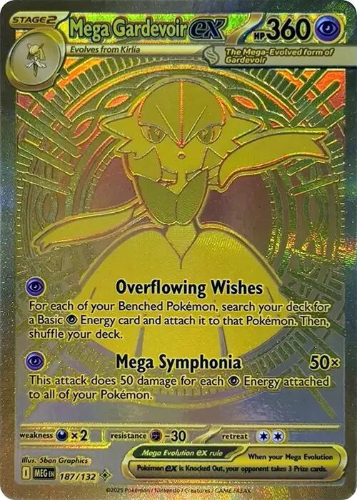 Mega Gardevoir ex (187/132) [Mega Evolutions: Base Set] | Chromatic Games