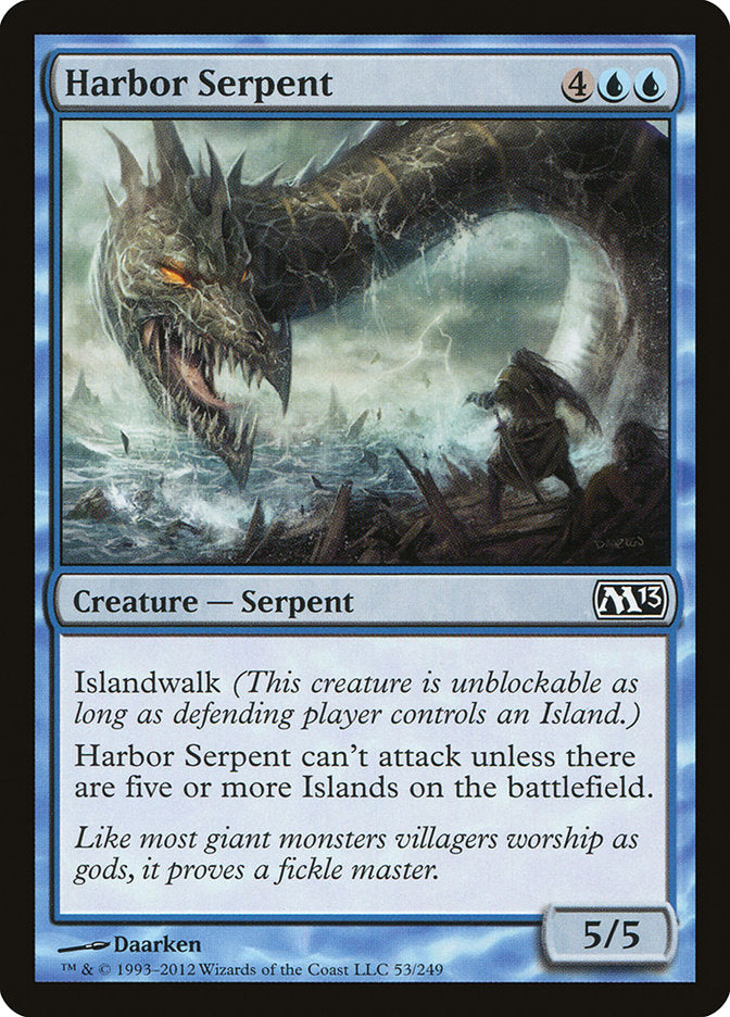 Harbor Serpent 53/249 (Magic 2013 (M13))  | Chromatic Games