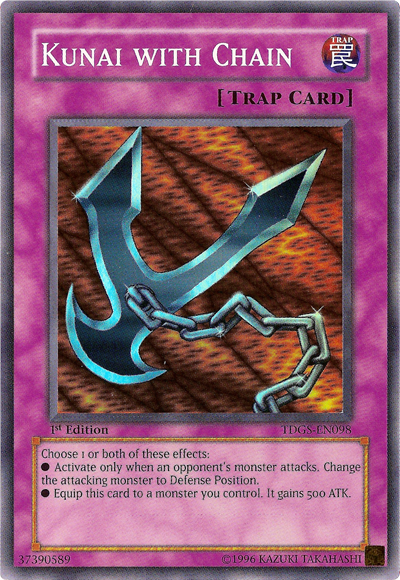 Kunai with Chain [TDGS-EN098] Super Rare | Chromatic Games