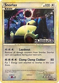 Snorlax (33/95) (Staff Prerelease Promo) [Nintendo: Black Star Promos] | Chromatic Games