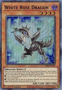 White Rose Dragon (Blue) [LDS2-EN109] Ultra Rare | Chromatic Games