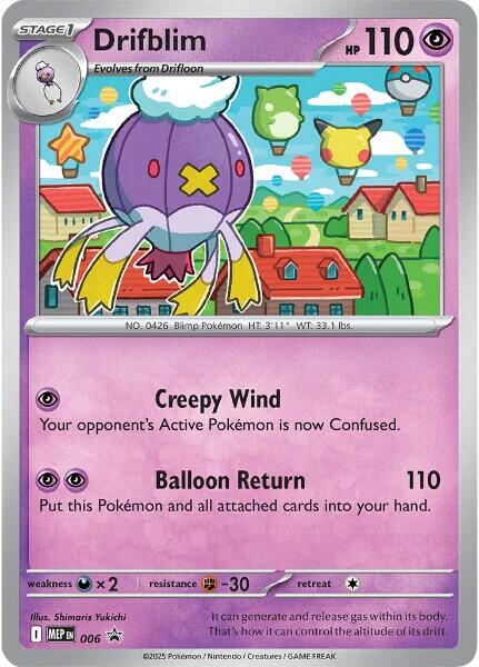 Drifblim (006) [Mega Evolutions Promo] | Chromatic Games