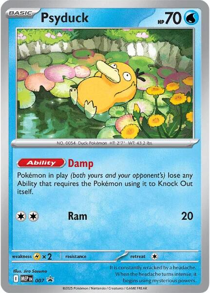 Psyduck (007) [Mega Evolutions Promo] | Chromatic Games