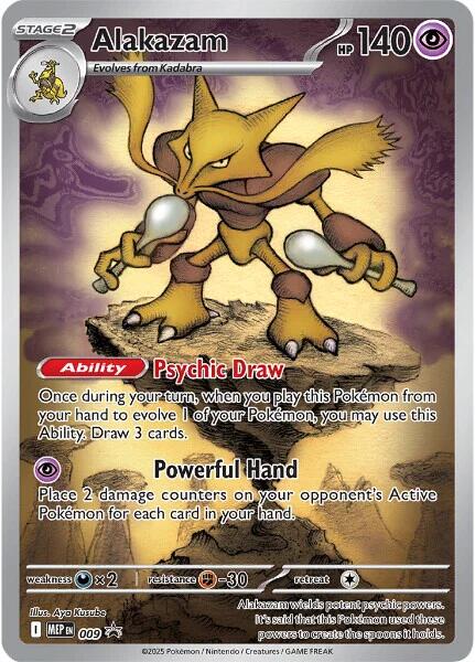 Alakazam (009) [Mega Evolutions Promo] | Chromatic Games