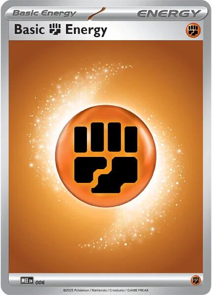 Basic Fighting Energy - 006 [Mega Evolution Energies] | Chromatic Games