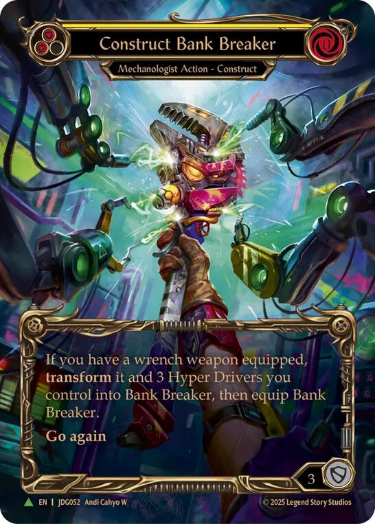 Construct Bank Breaker [JDG052] (Promo)  Cold Foil | Chromatic Games