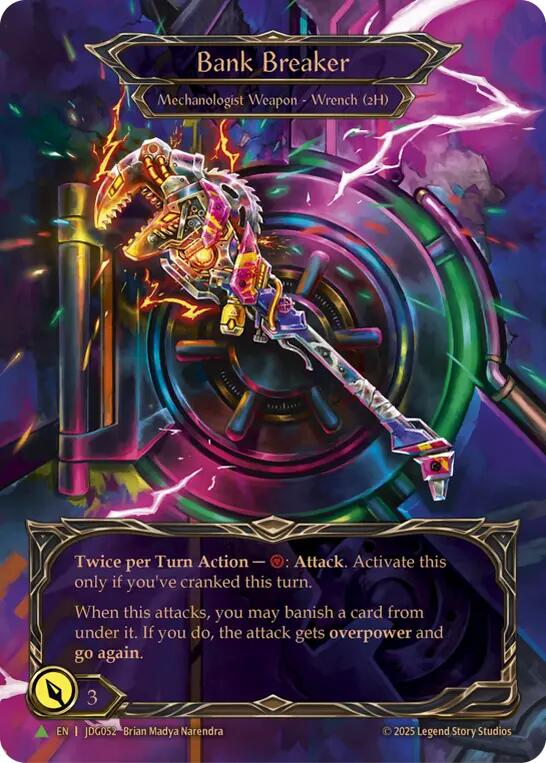 Construct Bank Breaker [JDG052] (Promo)  Cold Foil | Chromatic Games