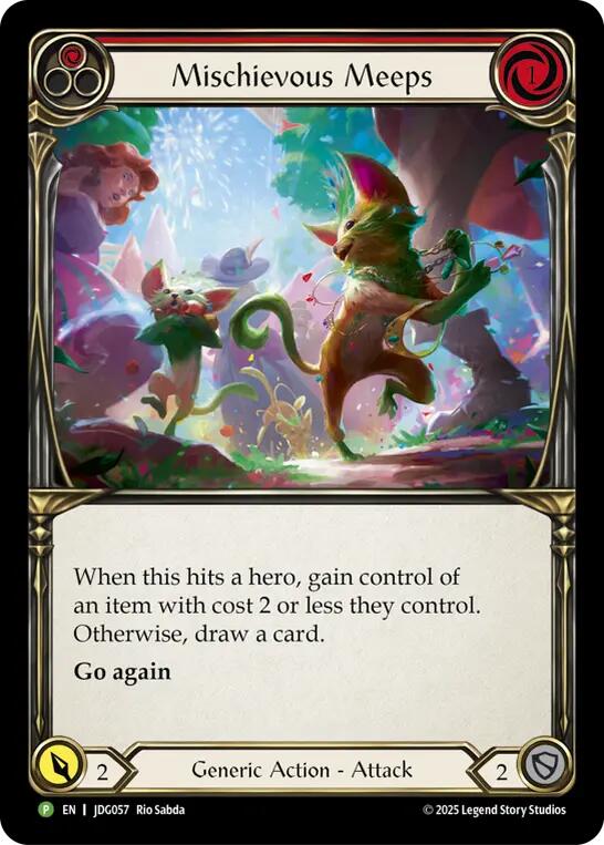Mischievous Meeps [JDG057] (Promo)  Cold Foil | Chromatic Games