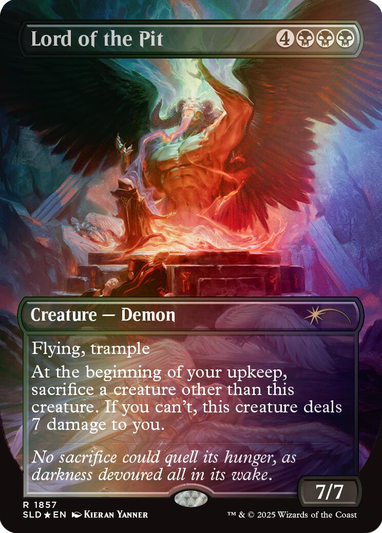 Lord of the Pit (Rainbow Foil) [Secret Lair Drop Series] | Chromatic Games