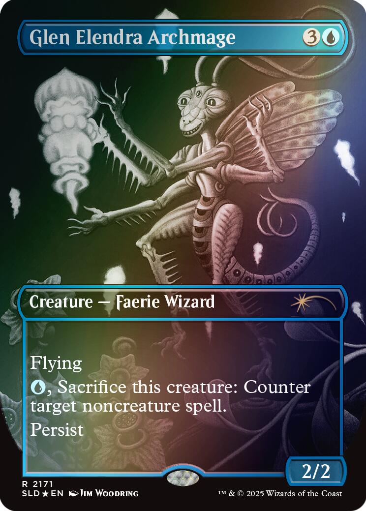Glen Elendra Archmage (2171) (Rainbow Foil) [Secret Lair Drop Series] | Chromatic Games