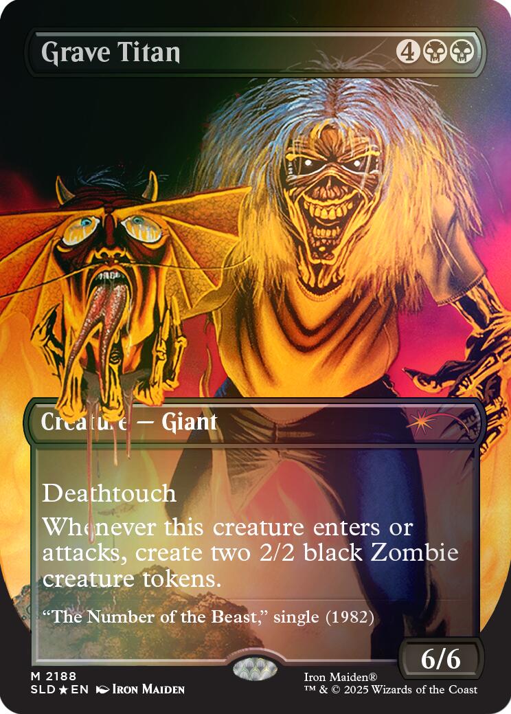 Grave Titan (2188) (Rainbow Foil) [Secret Lair Drop Series] | Chromatic Games