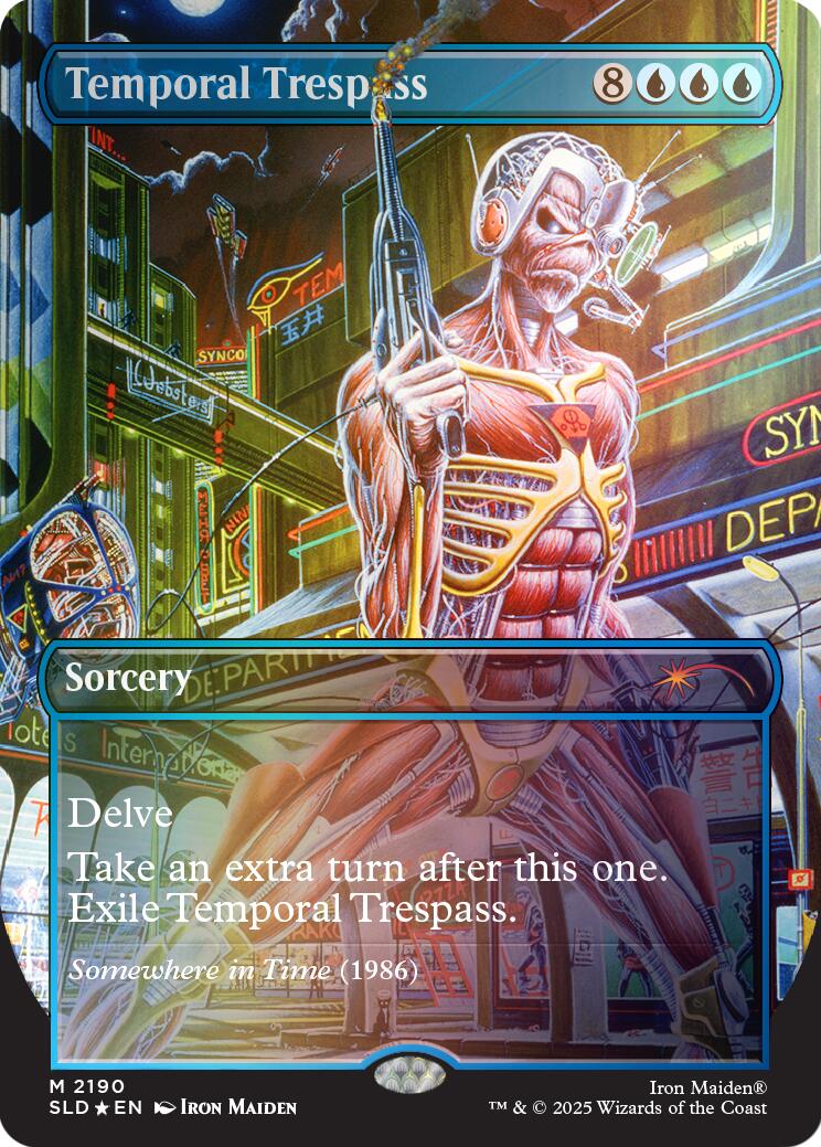 Temporal Trespass (Rainbow Foil) [Secret Lair Drop Series] | Chromatic Games